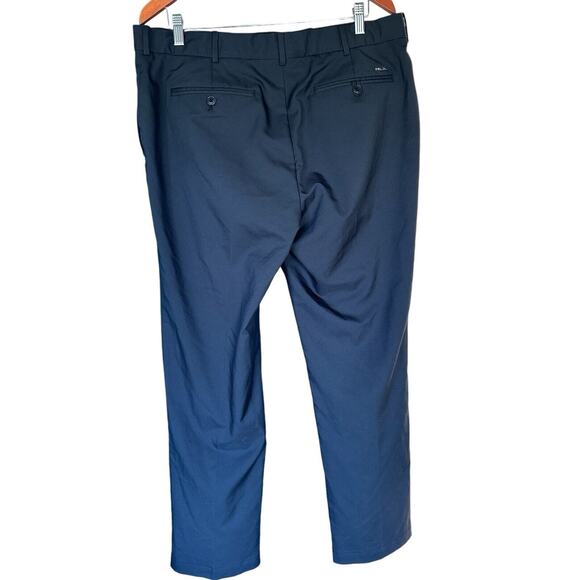 RLX Ralph Lauren Men's Dress Pants Size 36x30 Straight Leg Stretch Black - Picture 2 of 9